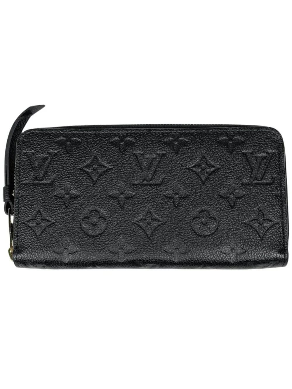 Louis Vuitton Zippy Wallet Zip Around Monogram Empreinte Noir